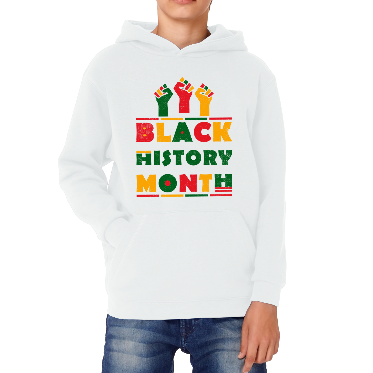 Black History Month Black Pride African American Black Lives Matter Black Pride Kids Hoodie