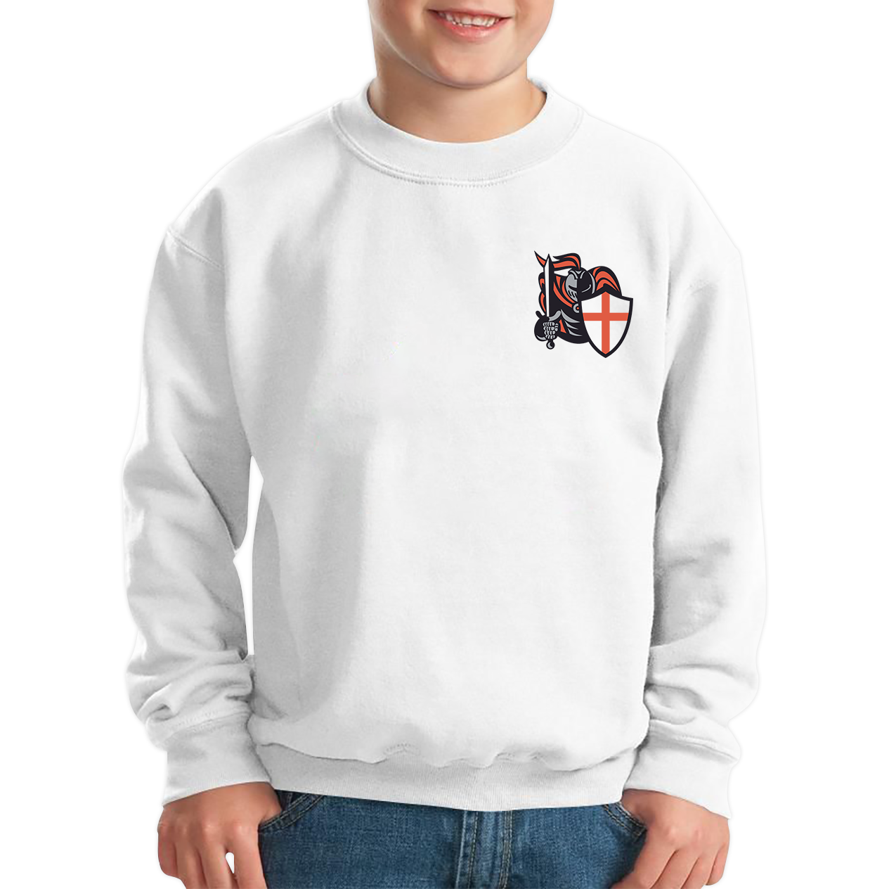 Happy St. George's Day Knight England Flag Saint George Sweatshirt