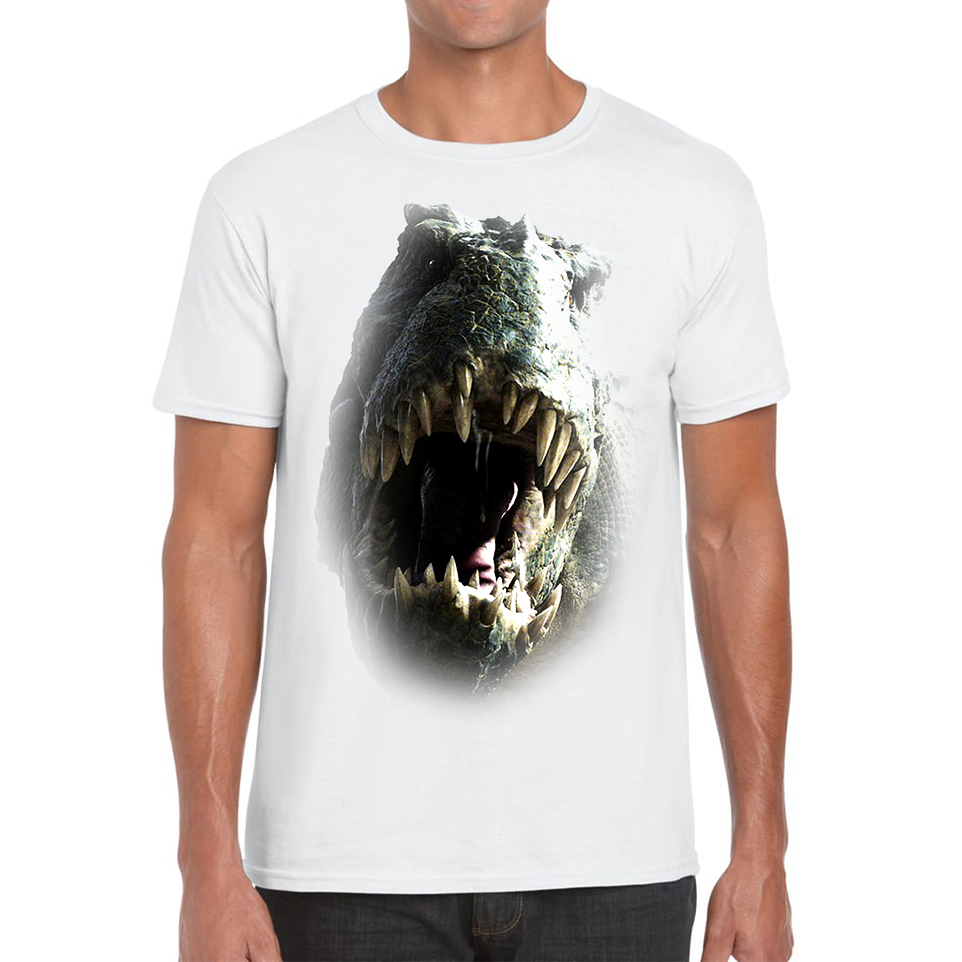 Tyrannosaurus T-rex Roaring Face T Shirt