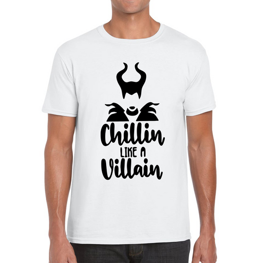 Disney Villains Chillin Like A Villain T Shirt