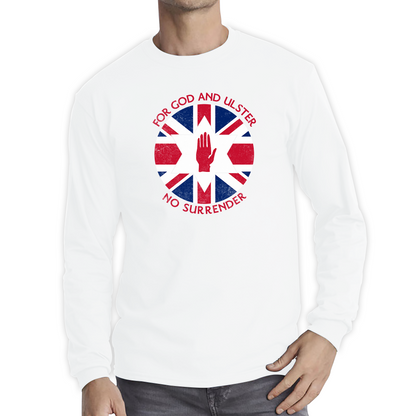 For God And Ulster No Surrender Battle Of The Boyne Victory T Shirt