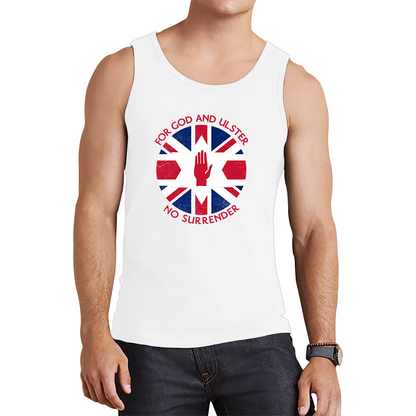 For God And Ulster No Surrender Battle Of The Boyne Victory Tank Top