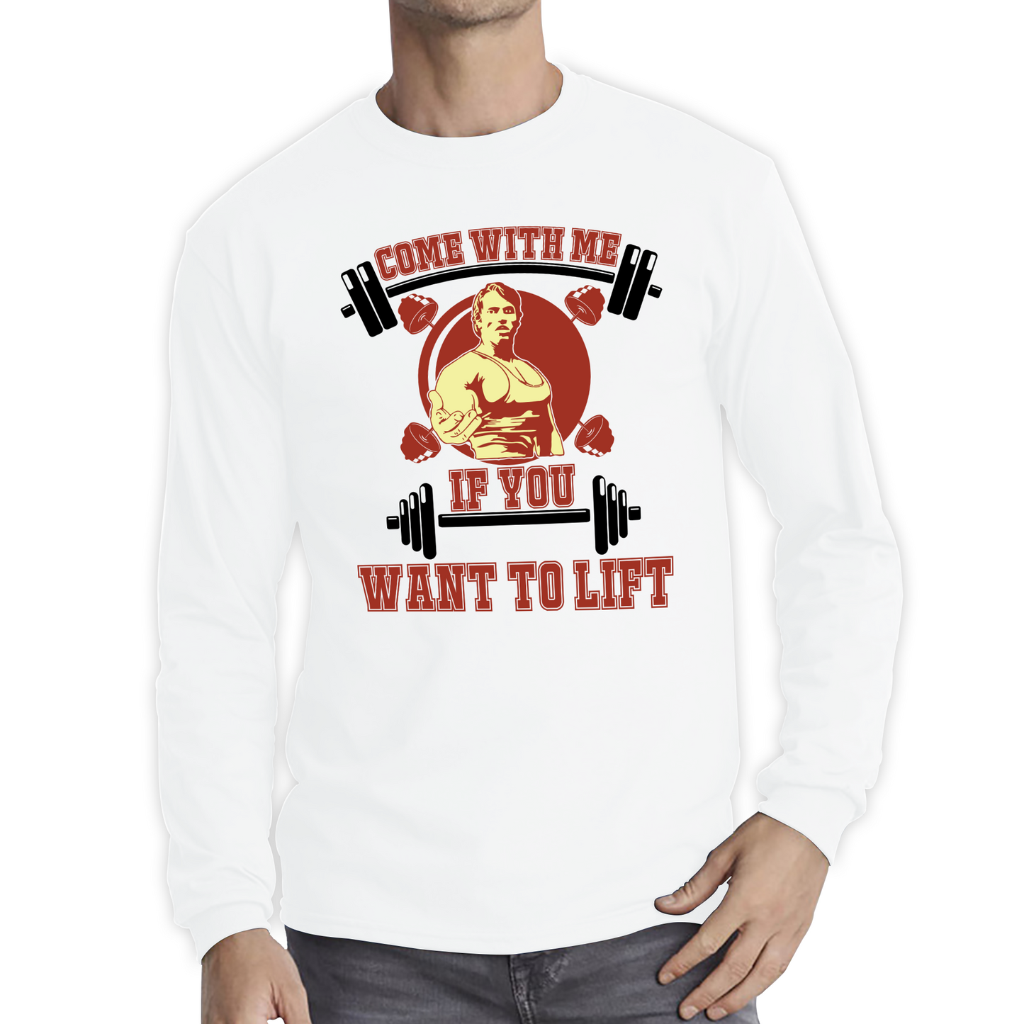 Come With Me If You Want To Lift Arnold Schwarzenegger Gym T Shirt