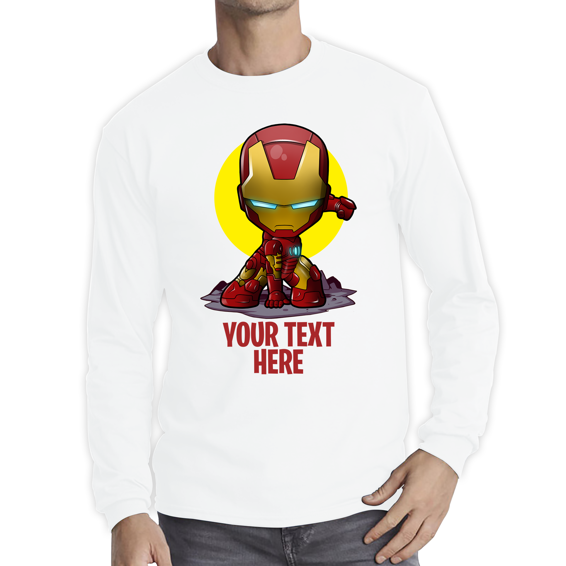 Personalised Iron Man T Shirt