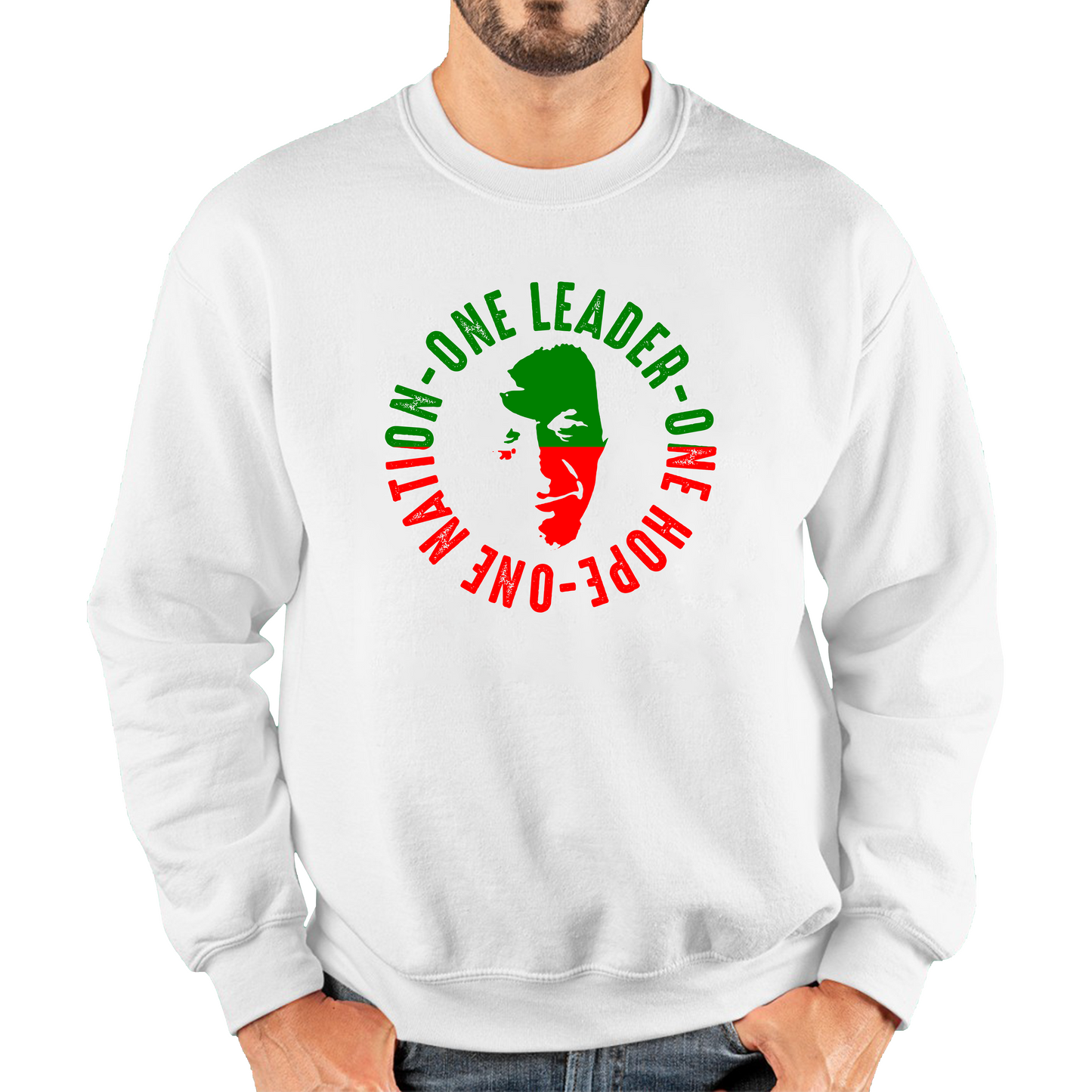 One Leader One Nation One Hope Mr. Imran Khan Sweatshirt