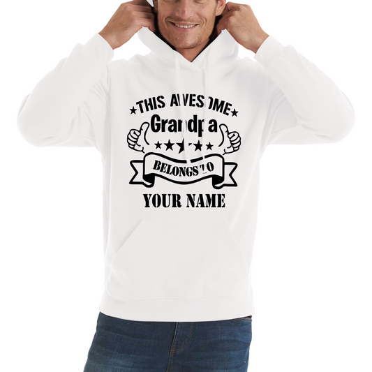 Personalised This Awesome Grandpa Father's day Hoodie