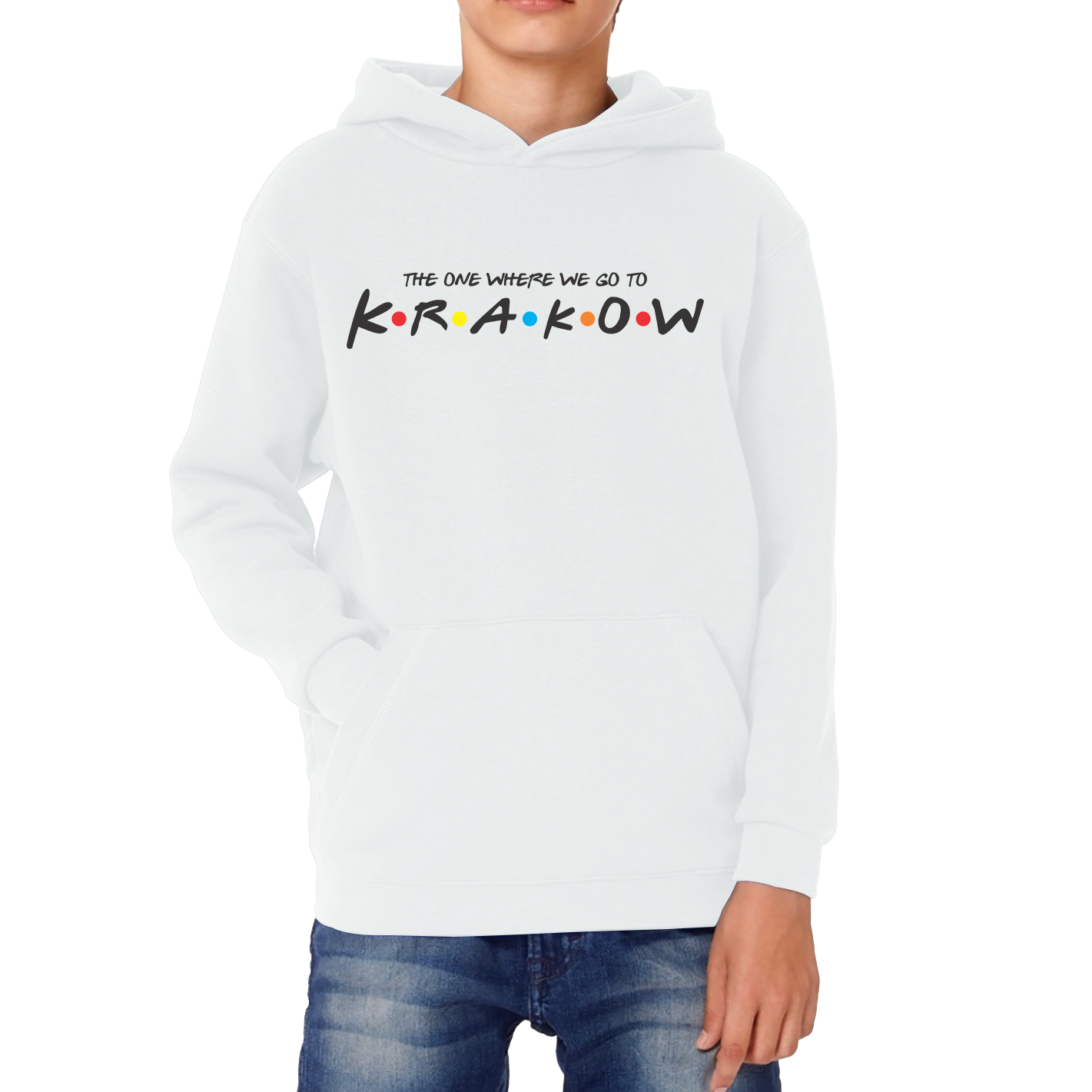 The One Where We Go To Krakow Inspired By Friends Spoof City In Poland Kids Hoodie