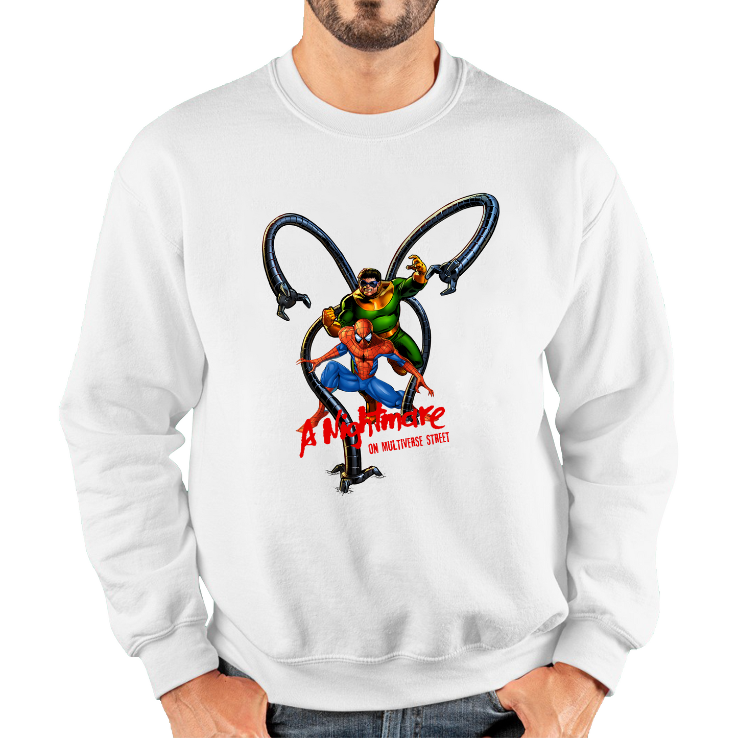 Dr. Otto Octavius The Superior Spider-Man (A Nightmare On Multiverse Street) Sweatshirt