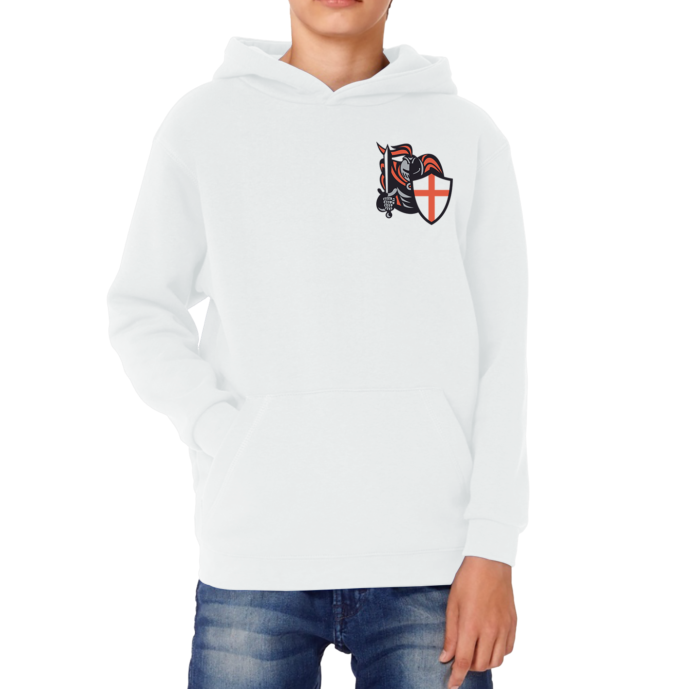 Happy St. George's Day Knight England Flag Saint George Hoodie