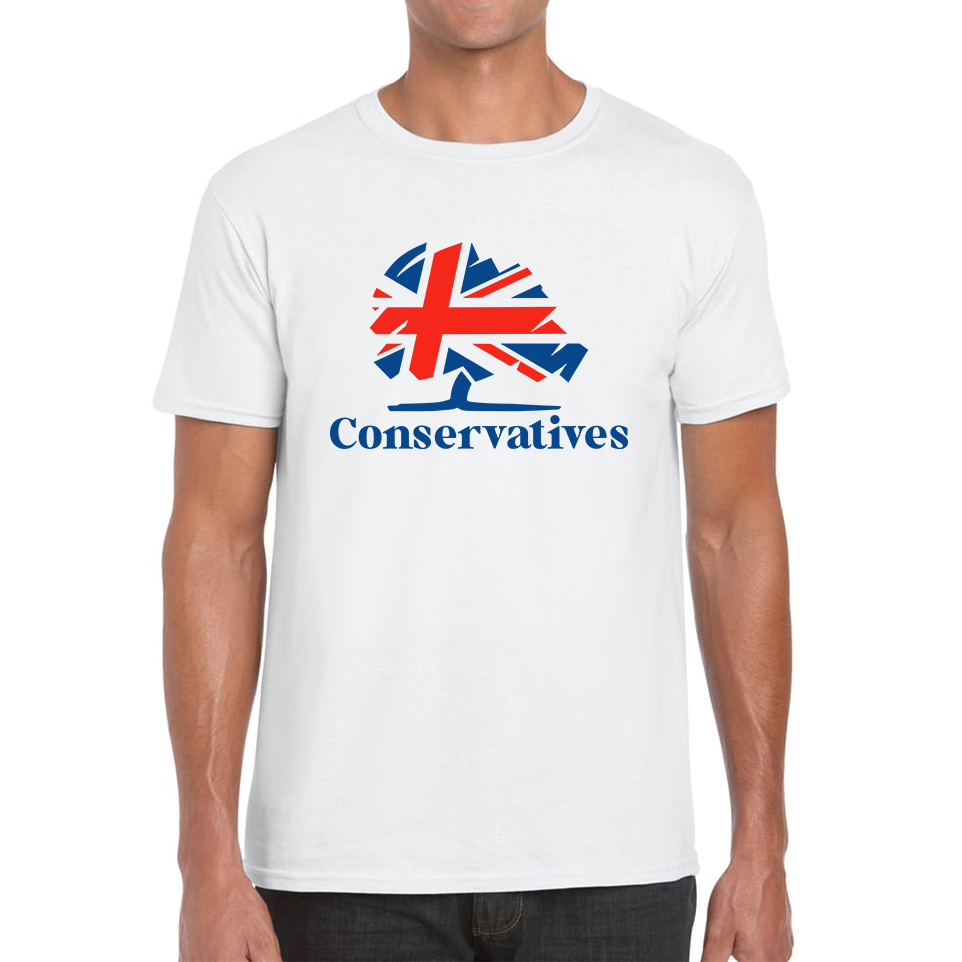 Conservatives Party Logo Political Party Uk Election United Kingdom Mens Tee Top