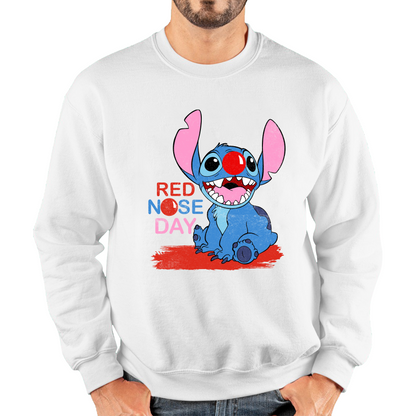 Ohana Disney Stitch Red Nose Day Sweatshirt