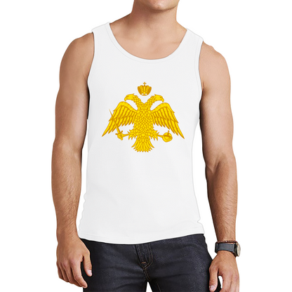 Byzantium Double Headed Eagle Symbol Tank Top