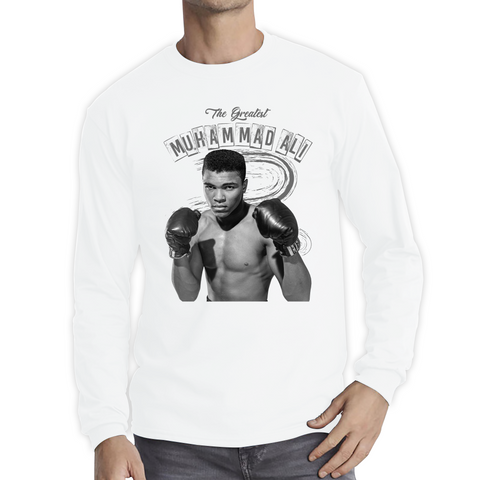 The Greatest Muhammad Ali World Heavyweight Boxing Champion American Boxer Long Sleeve T Shirt