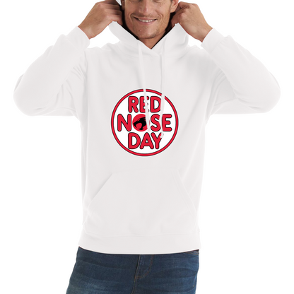 Thunder Cat Red Nose Day Adult Hoodie. 50% Goes To Charity