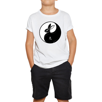 Happy Chinese New Year 2023 Year Of The Rabbit Zodiac Sign Lunar New Year Chinese Zodiac Kids Tee