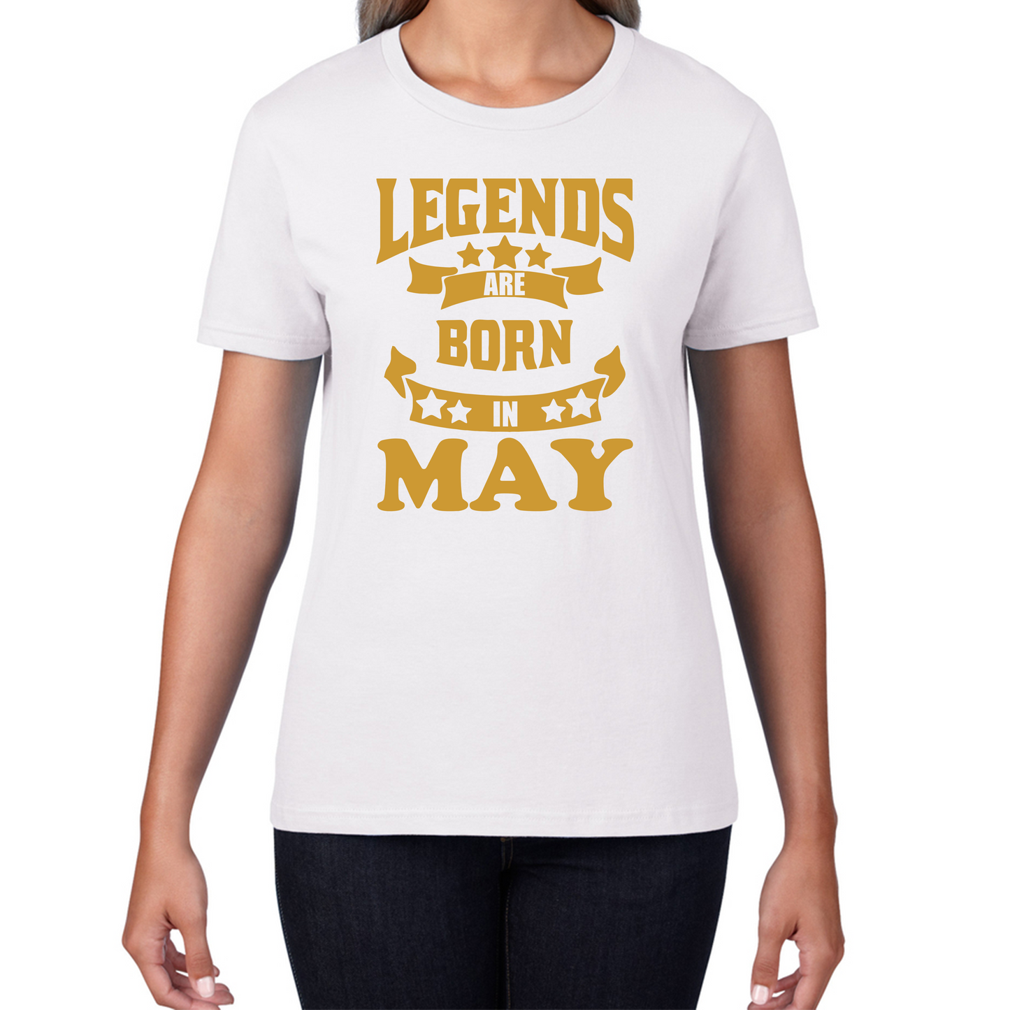 Legends Are Born In May Birthday T Shirt