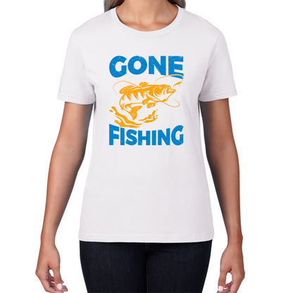 Gone Fishing Funny T Shirt