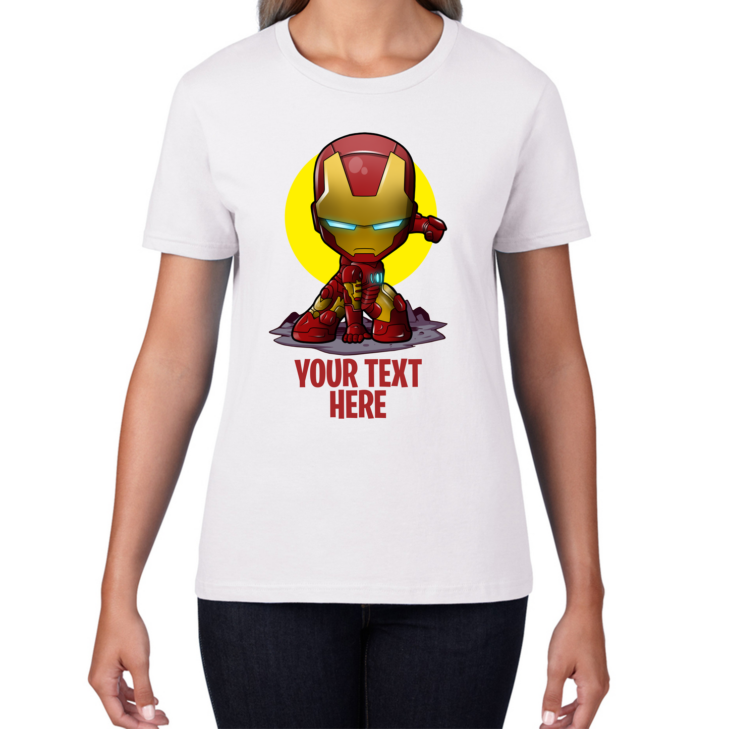 Personalised Iron Man T Shirt