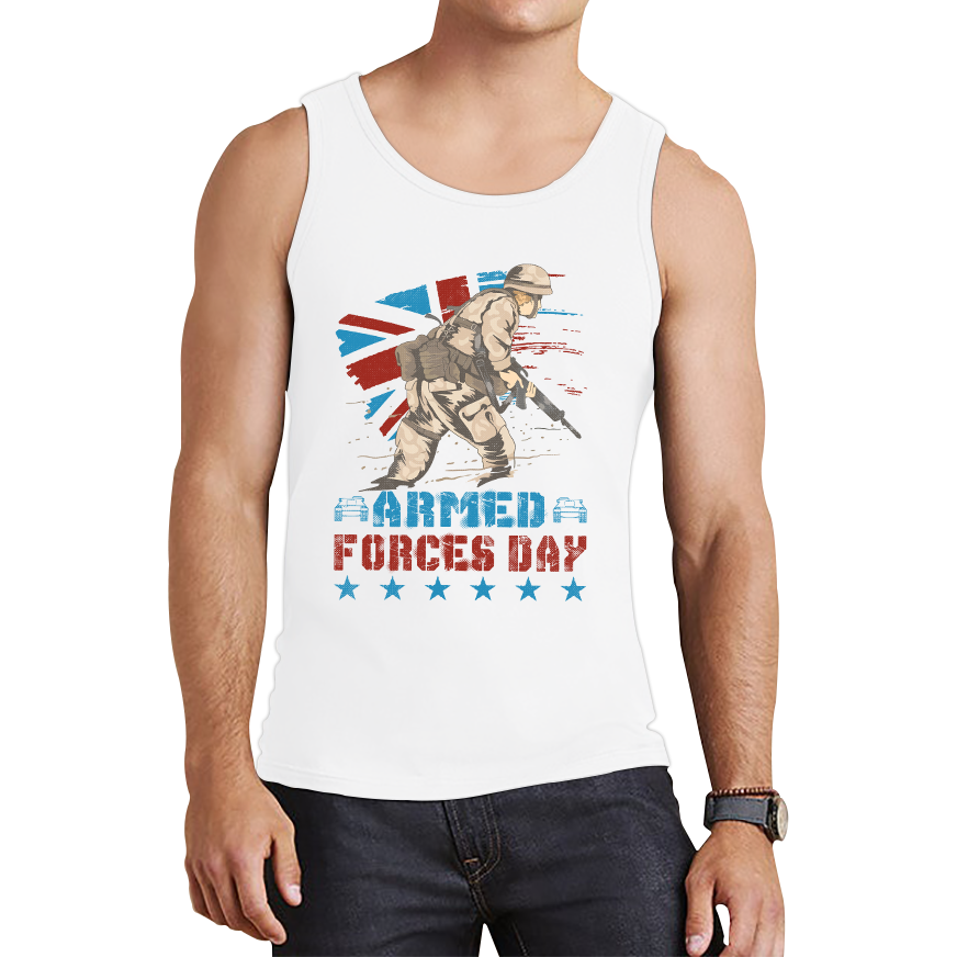 Armed Forces Day British Veteran Tank Top