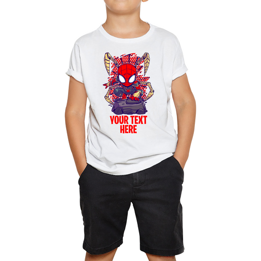 Personalised Spiderman T Shirt