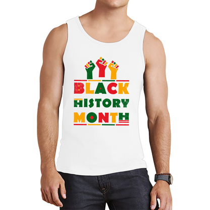 Black History Month Black Pride African American Black Lives Matter Black Pride Tank Top