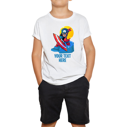 Personalised Captain America T Shirt