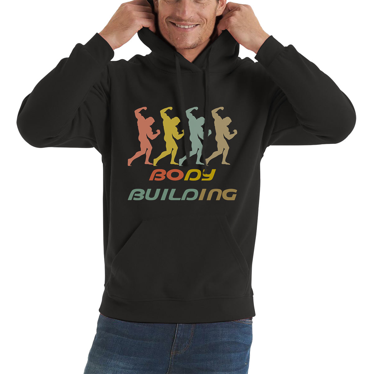 Bodybuilding Gym Muscle Body Flexing Training Workout Fitness Gym Lover Unisex Hoodie