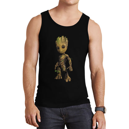 Baby Groot Comic book character Guardians of the Galaxy I am Groot Action Adventure Comedy Sci-Fi Movie Tank Top