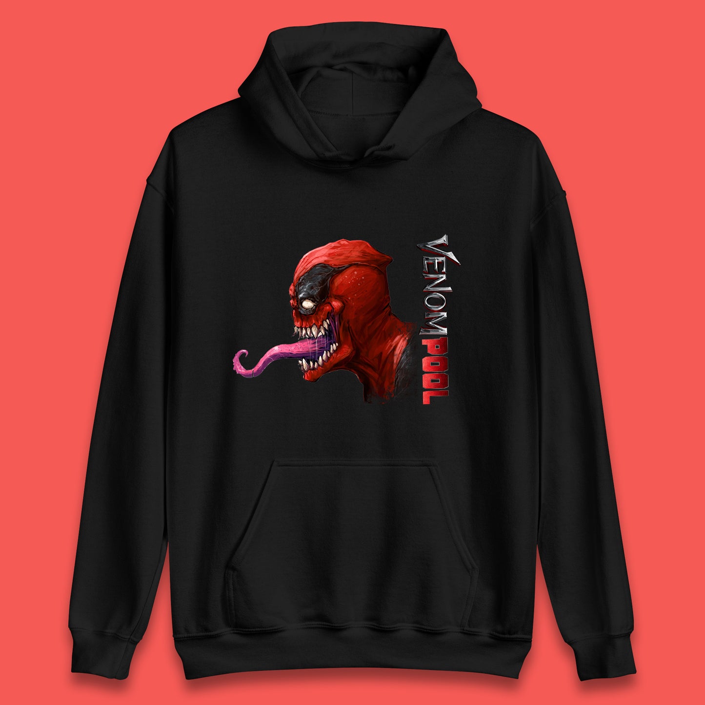 Venompool Marvel Contest Of Champion Venom-Pool Marvel Comics Superhero Deadpool Marvel Universe Character Unisex Hoodie