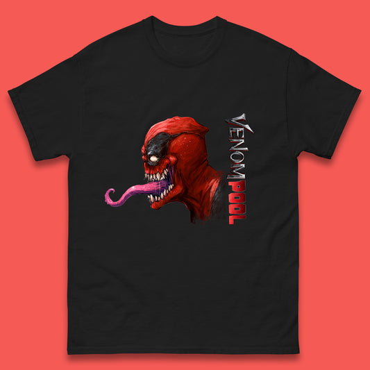 Venompool Marvel Contest Of Champion Venom-Pool Marvel Comics Superhero Deadpool Marvel Universe Character Mens Tee Top