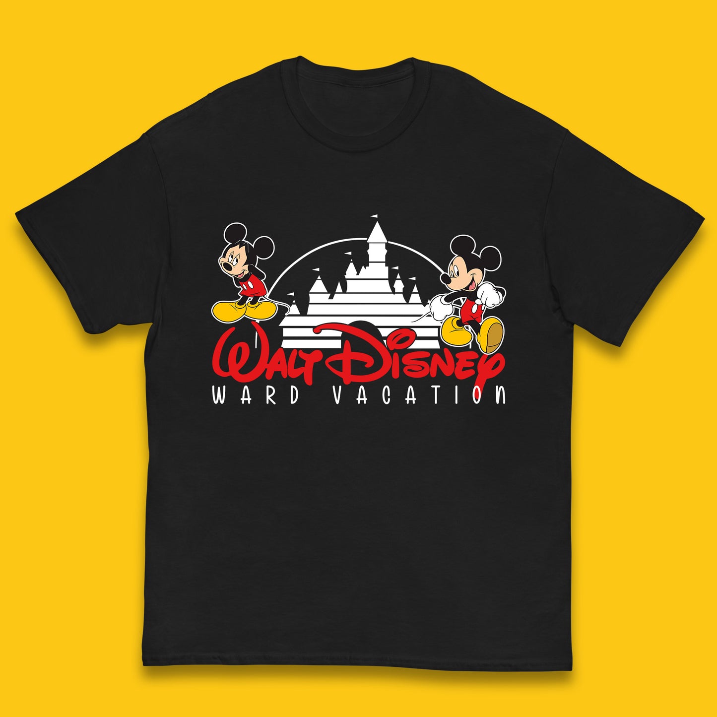 Walt Disney Ward Vacations Disney Castle Magic Kingdom Disney World Trip Kids T Shirt