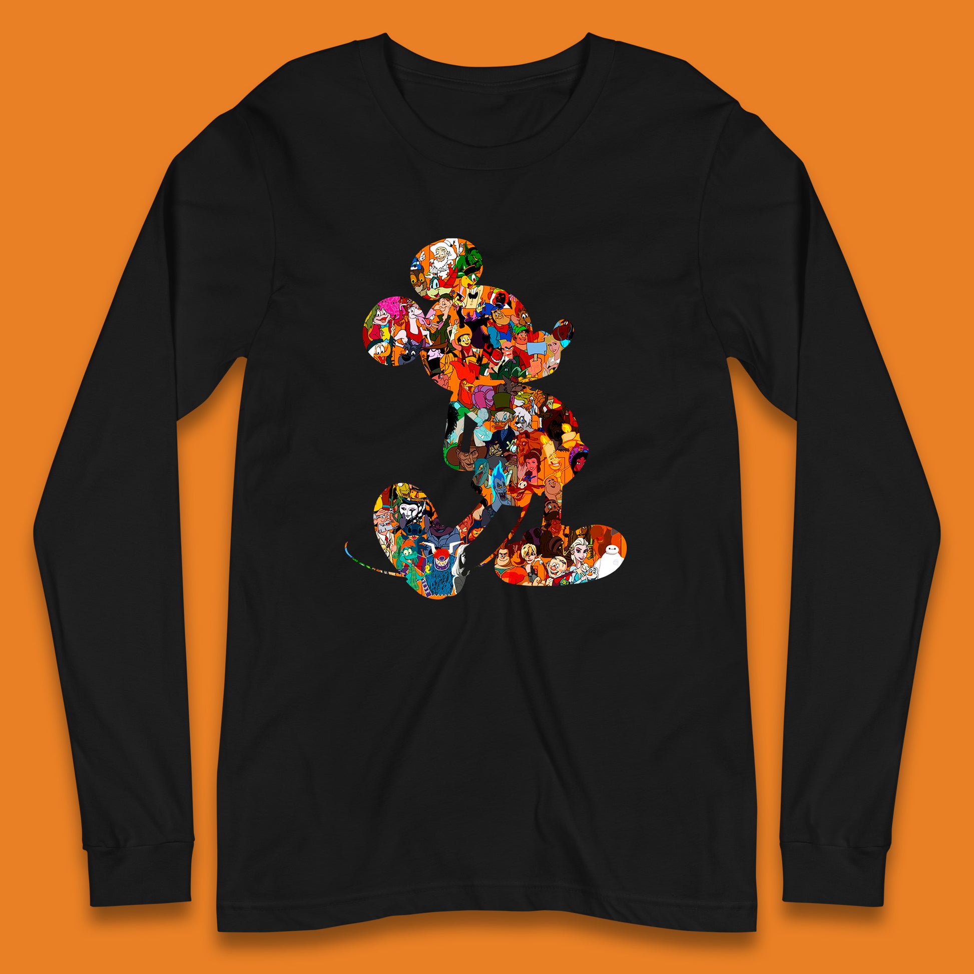 Long Sleeve Mickey Mouse Shirt