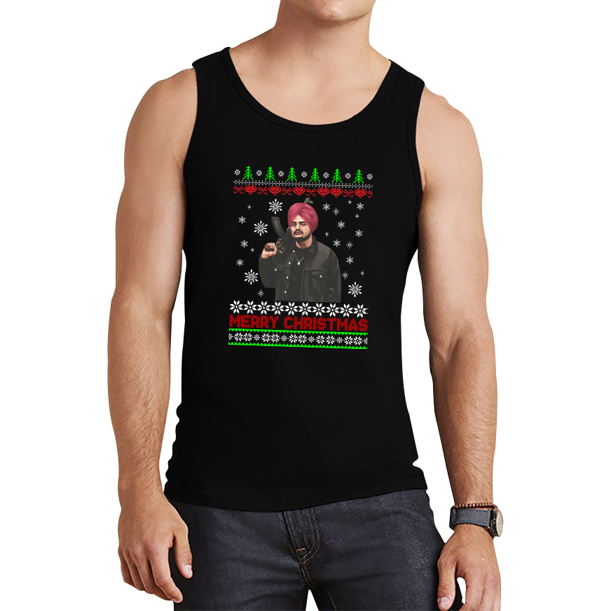 sidhu moose wala christmas tank top