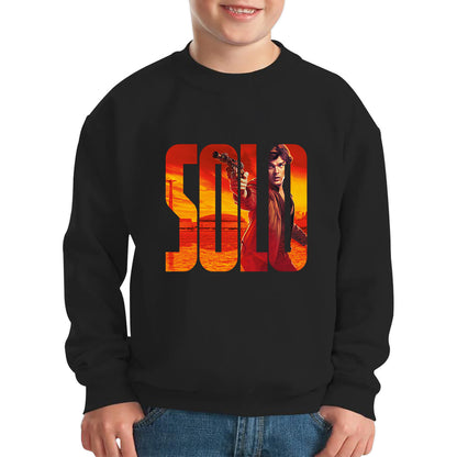 Han Solo Star Wars Fictional Character Solo A Star Wars Story Sci-fi Action Adventure Movie Star Wars Databank Kids Jumper