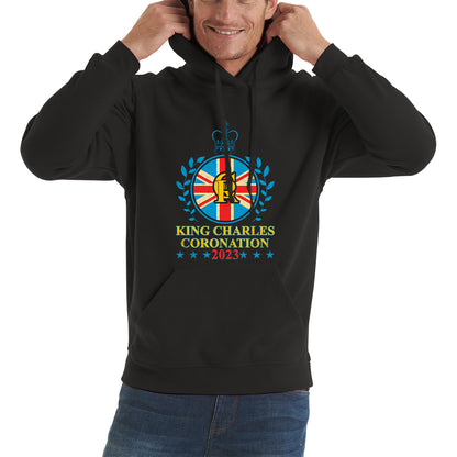 King Charles Union Jack Hoodie UK