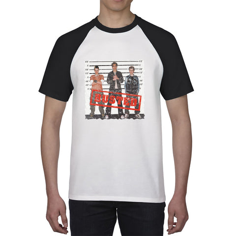 Busted Debut Studio Album By Busted Busted English Pop Punk Band Busted 20th Anniversary Baseball T Shirt