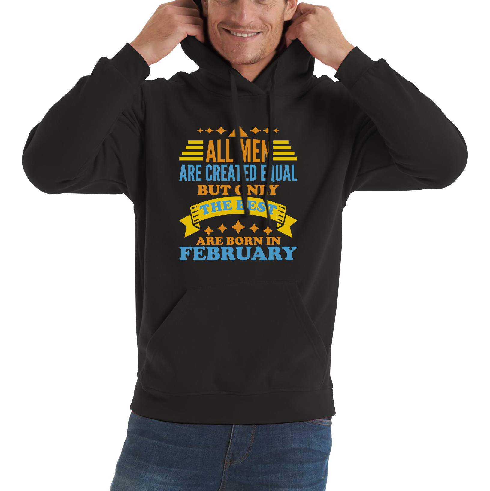 Born In Februray Birthday Hoodie