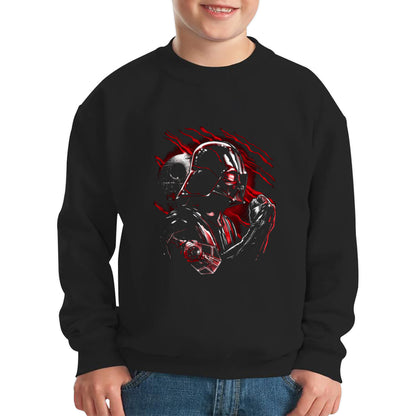 Star Wars Fictional Character Darth Vader Rogue One Anakin Skywalker Sci-fi Action Adventure Movie Kids Jumper