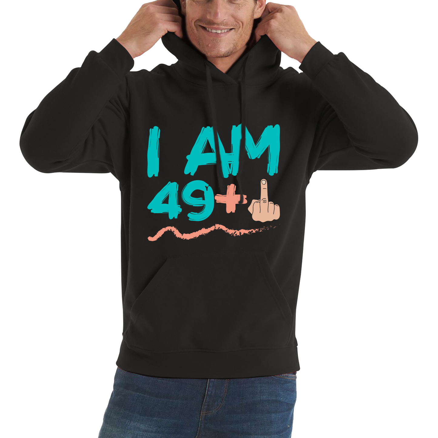 Mens 50th Birthday Hoodie