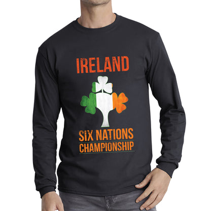 Long Sleeve Ireland Rugby Jersey