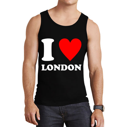 I Love London Capital of England Country Love Souvenir Great Britain Tank Top