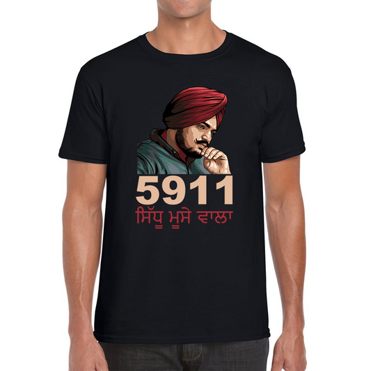 Sidhu Moose Wala 5911 Song T Shirt