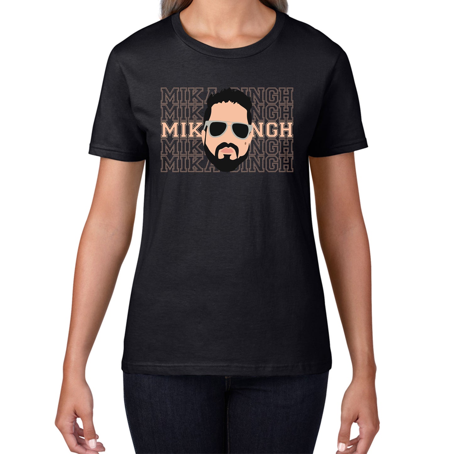 Mika Singh Indian Legend Pop Singer Bollywood Legend Singer Womens Tee Top