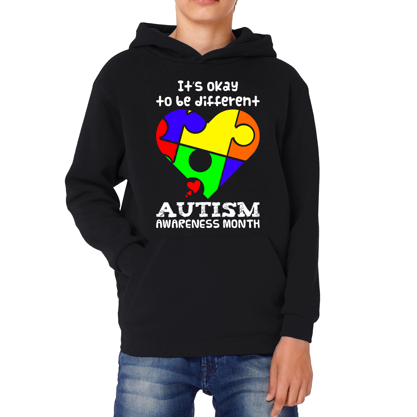 It's Ok To Be Different Autism Awareness Month Hoodie