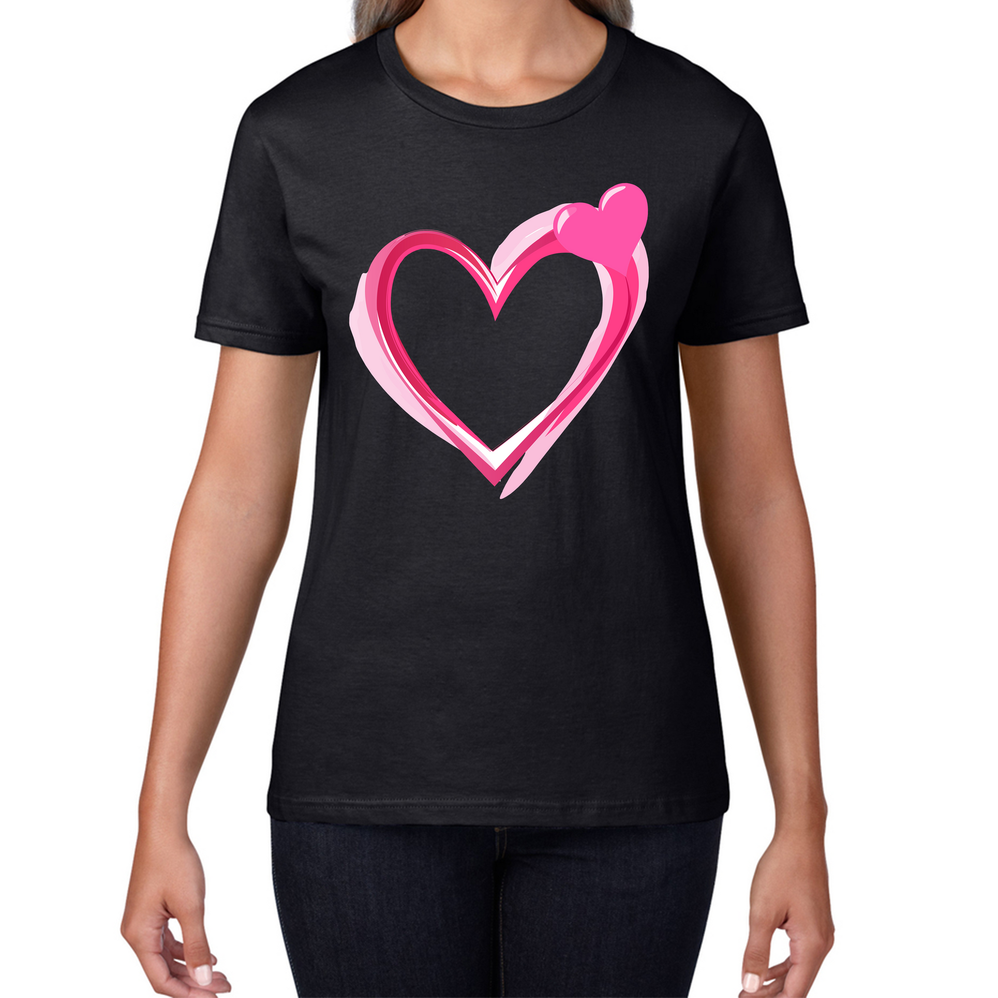 Valentines Day Heart T shirt