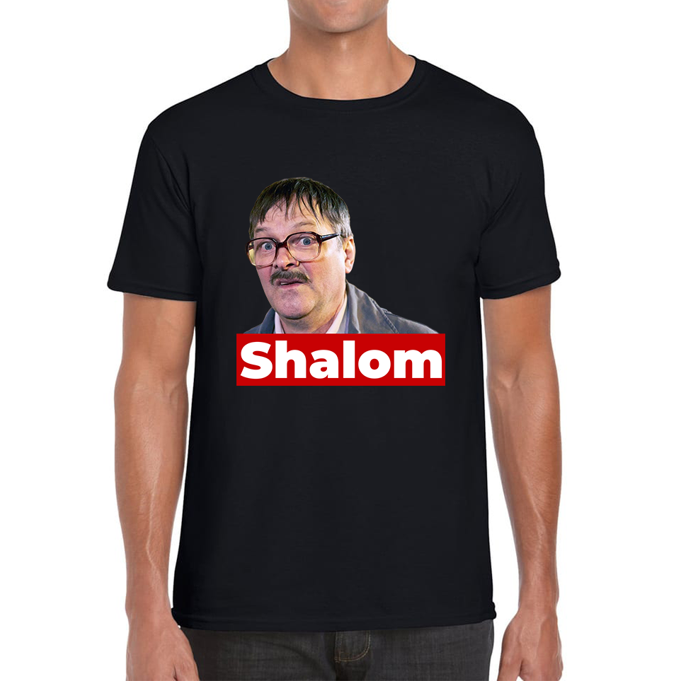 Shalom Jackie Friday Night Dinner Funny Gift Retro Mens Tee Top