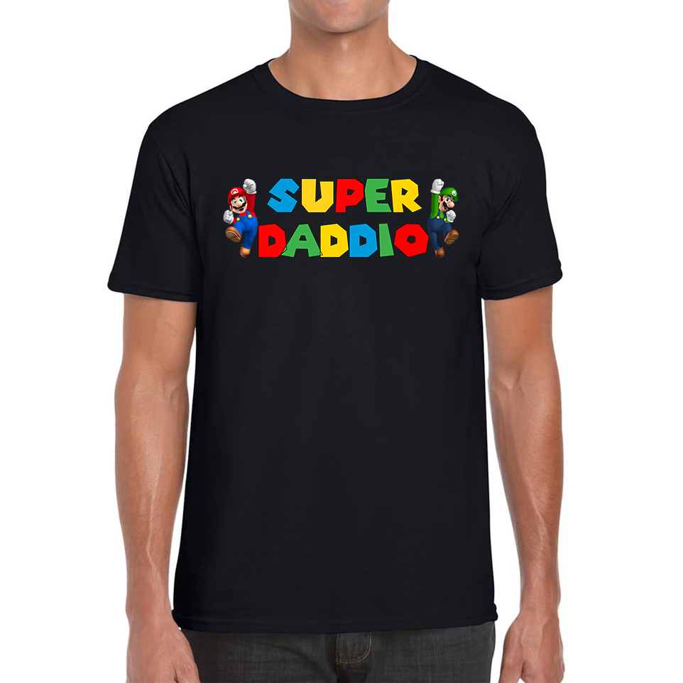 Super Daddio Fathers Day T Shirt