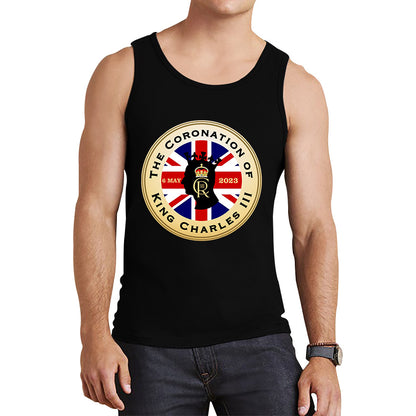 The Coronation Of King Charles III 6th May 2023 CR III Royal Crown United Kingdom Flag Tank Top