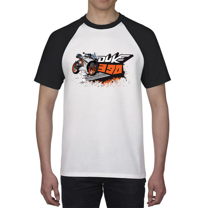 KTM Duke 390 Sports Bike Motorcycle The Corner Rocket Street Racing Bike KTM Lovers Street Rider Motorbike Lover Baseball T Shirt