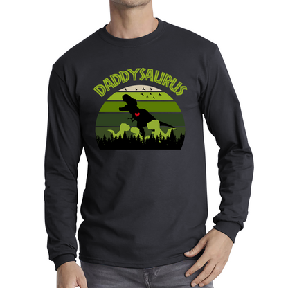 Daddy Dinosaurs Fathers Day T Shirt